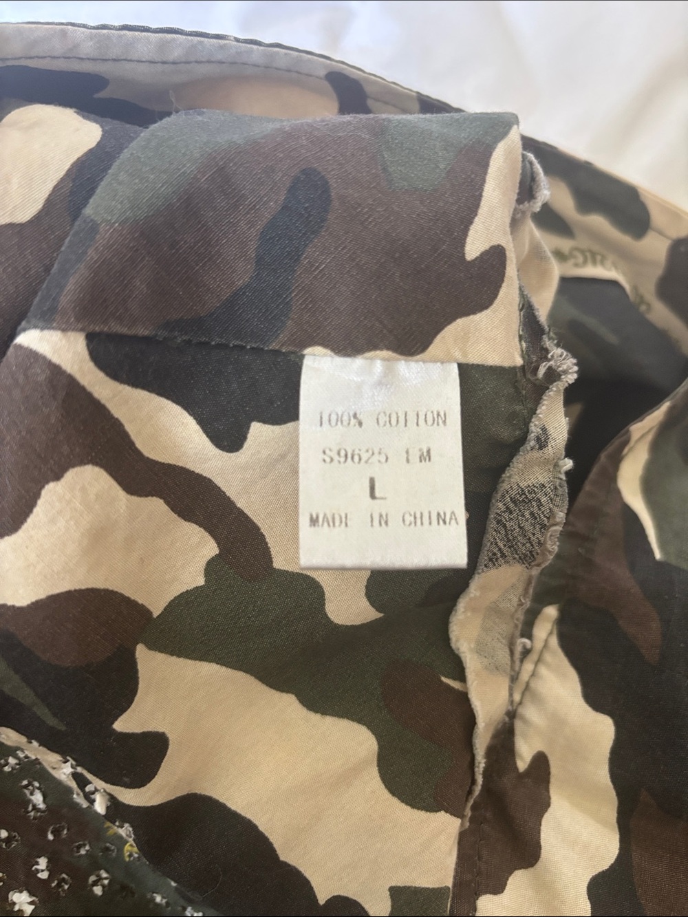 Miss Me Camouflage Maxi Skirt with Embroidered Dragon - Picture 6 of 9